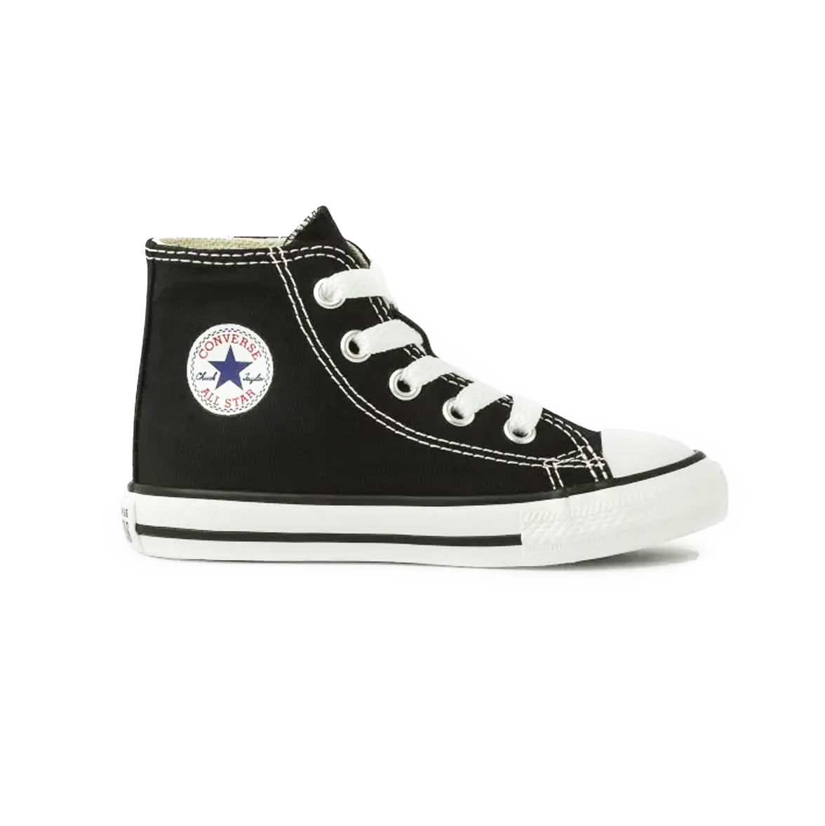 All Star Tenis CK00030002 CHUCK TAYLOR PretoCruPreto Lona -5-